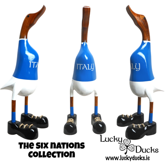 Italy Classic Rugby Duck