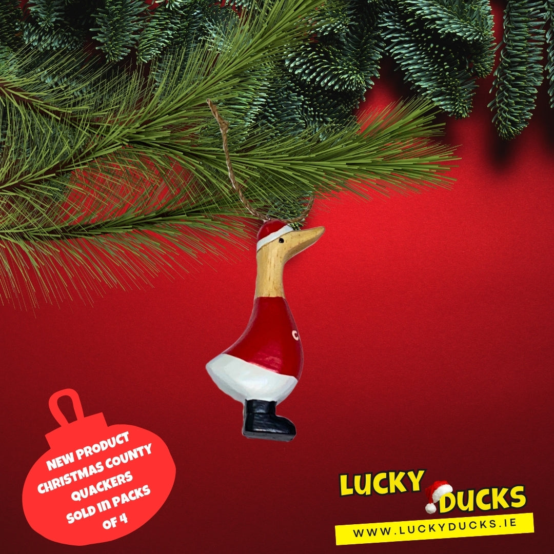 Cork Christmas Quackers, Tree Decor