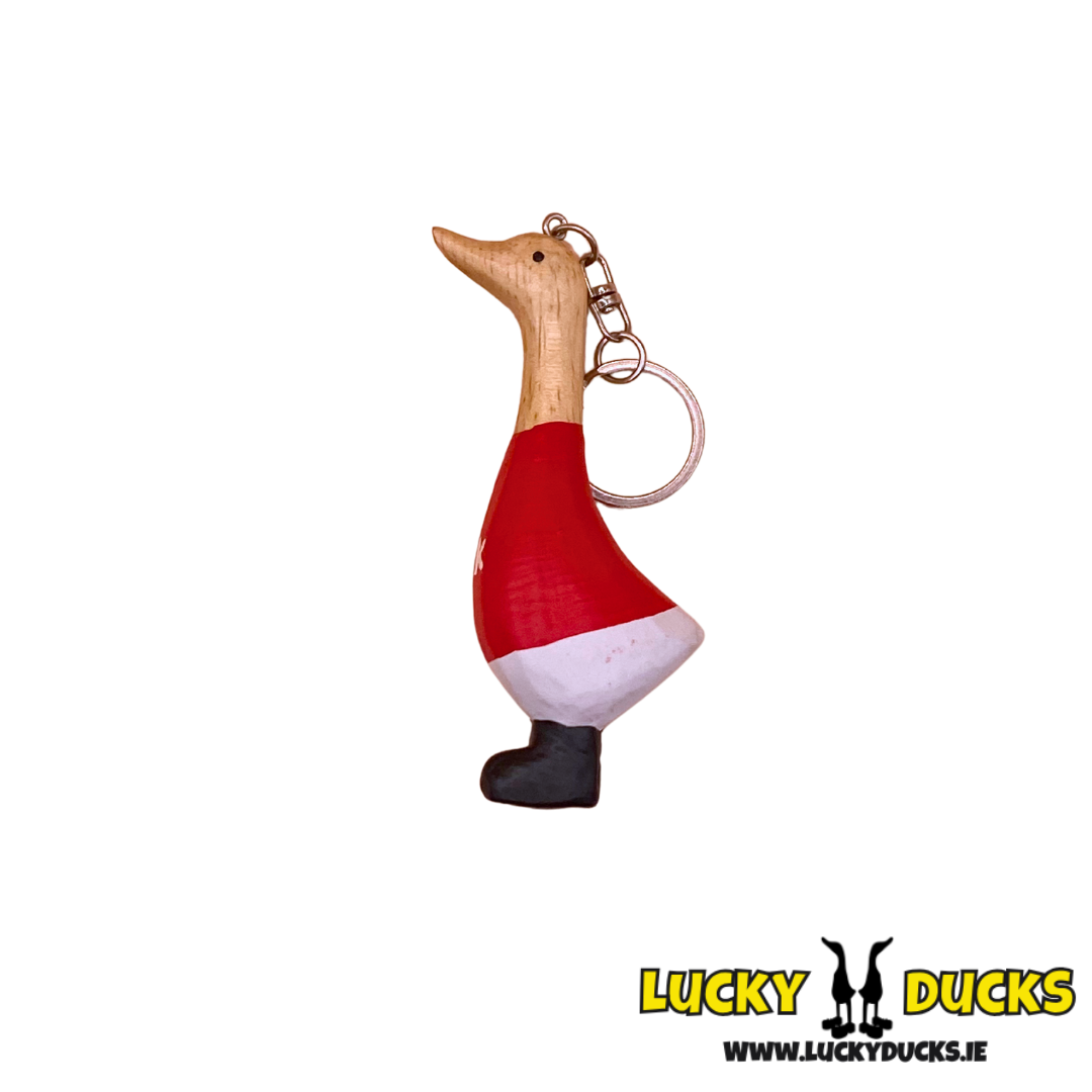 Cork Quacking Keyring