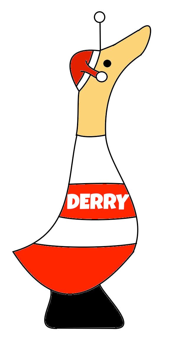 Derry quacking Christmas set