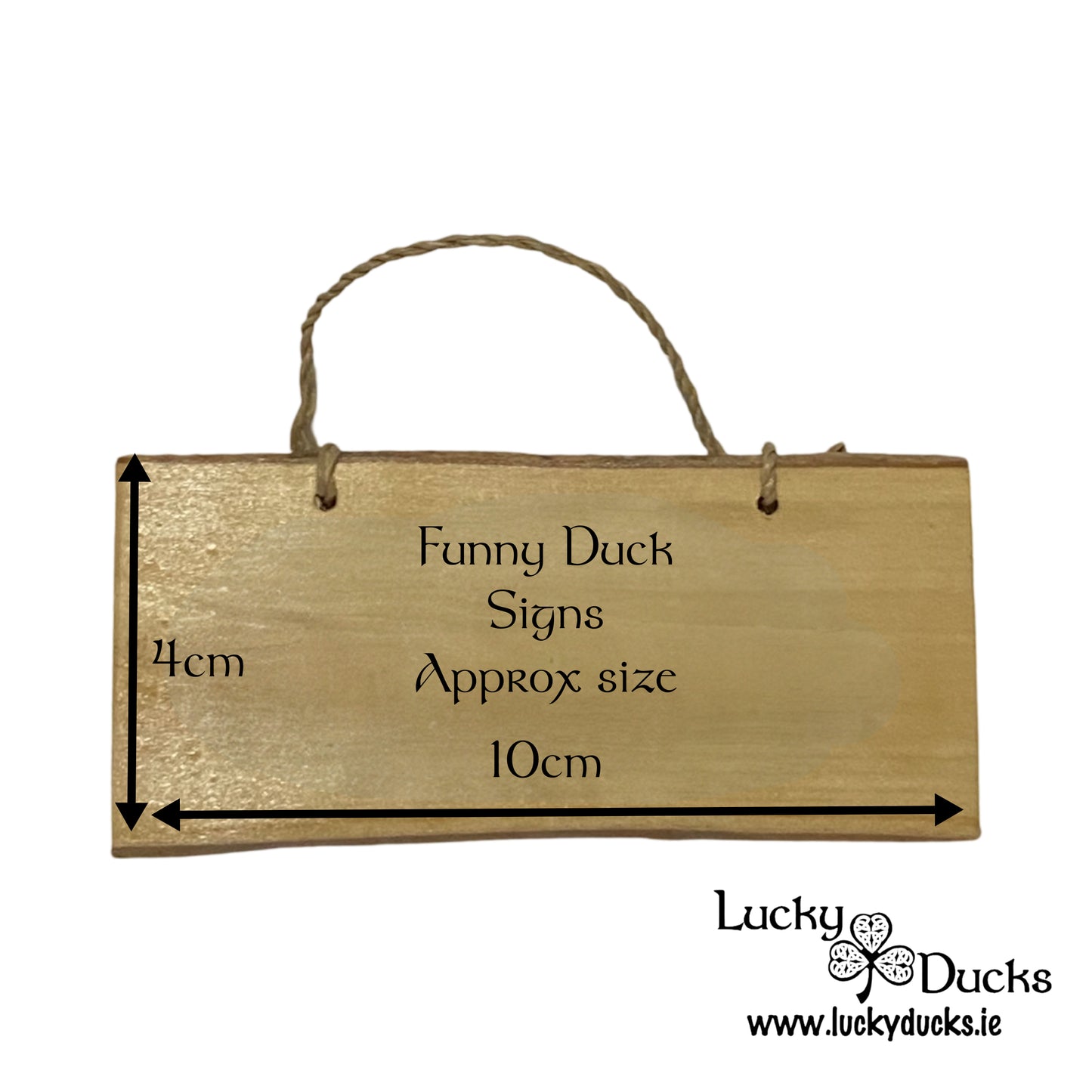 "Duck Off" Funny Duck sign