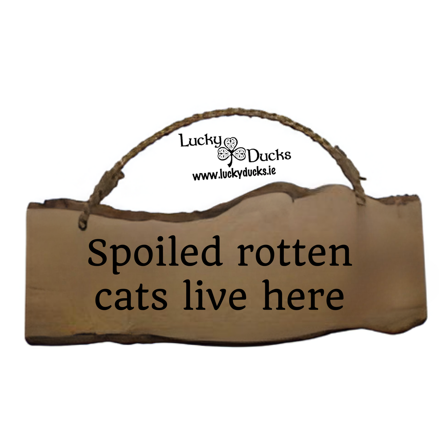 Spoiled rotten Cats live here