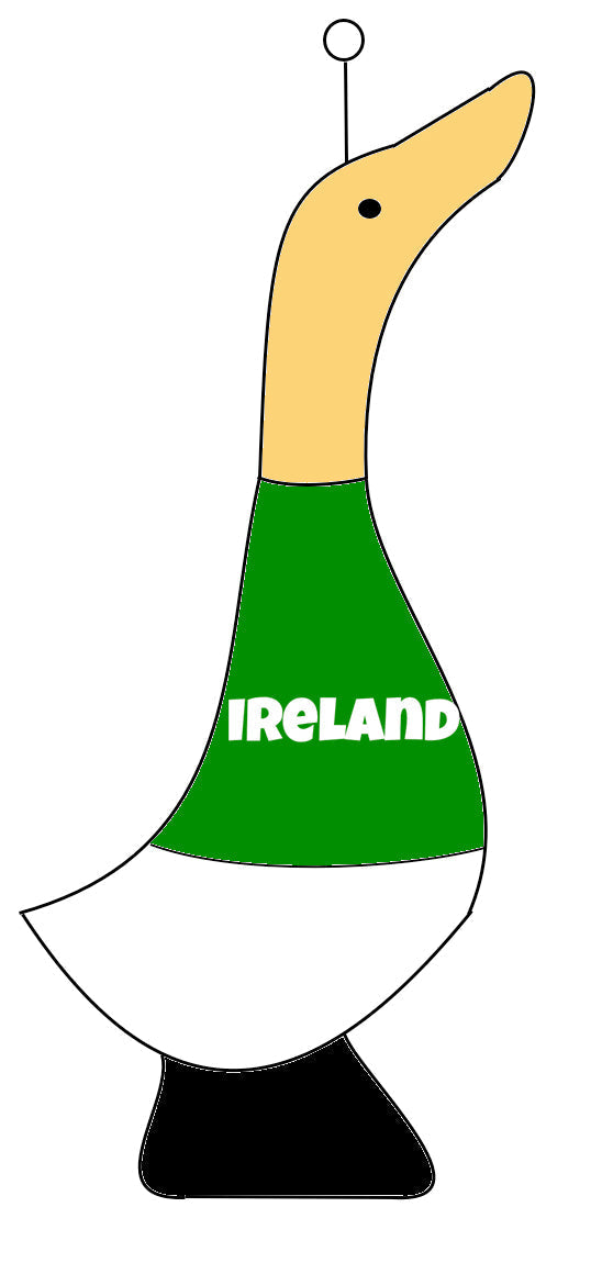 Ireland Duck Key Ring