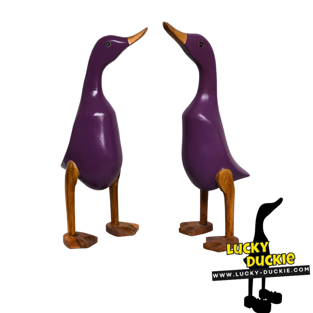 Purple Webbed Duck 30 cm