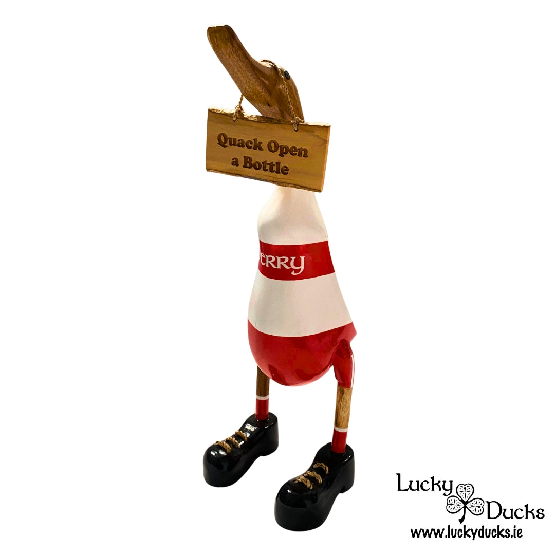 "Quack Open A Bottle" Funny Duck sign