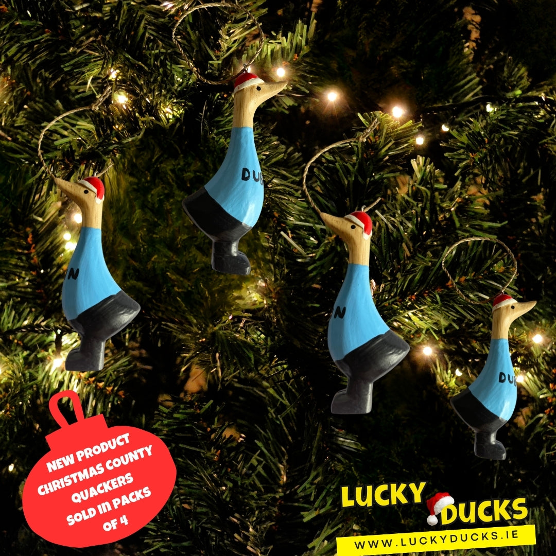 Dublin Christmas Quackers, Tree Decor