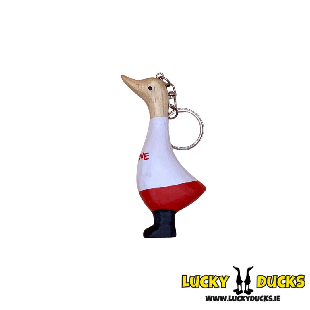 Tyrone Quacking Keyring