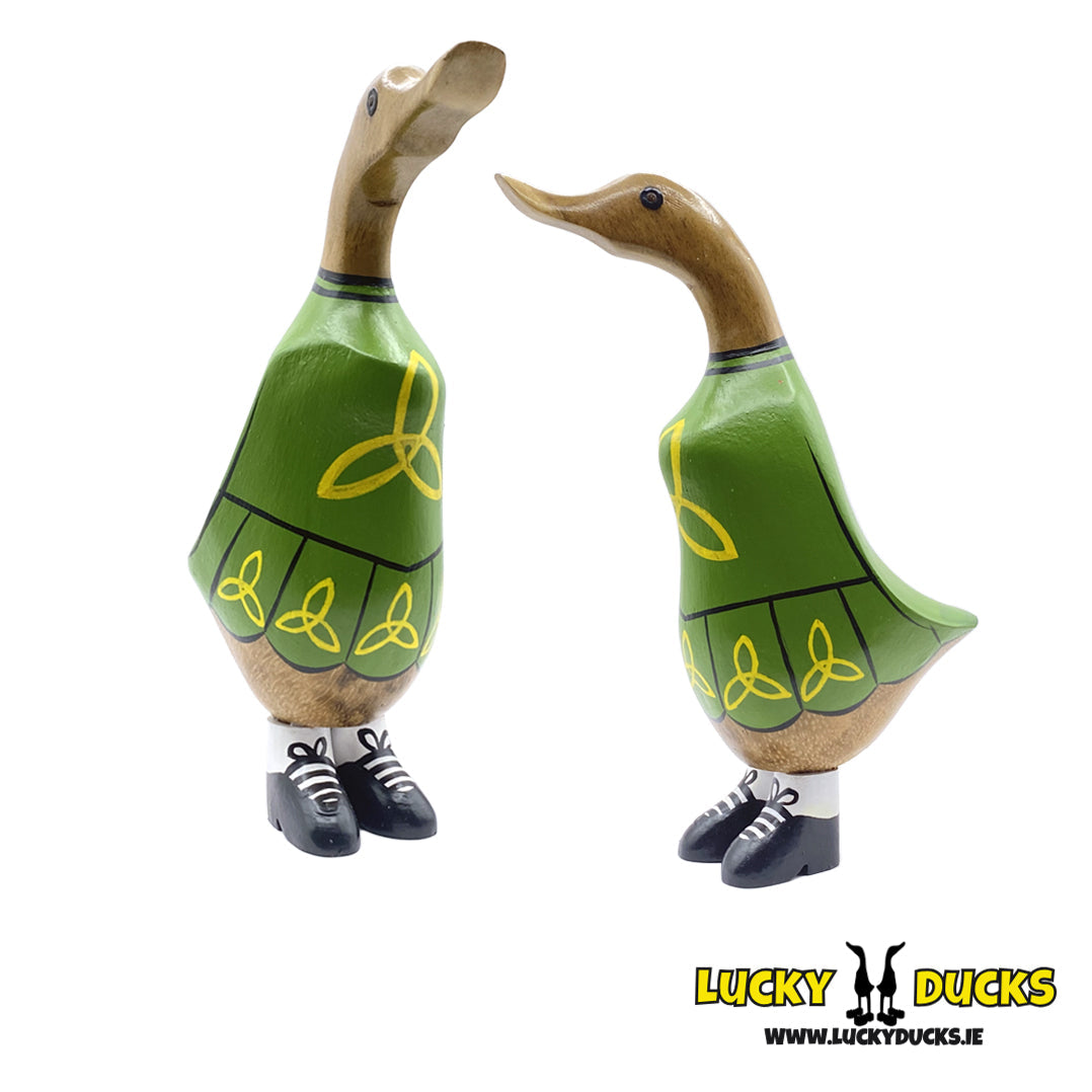 Irish Dancing Duckling Green