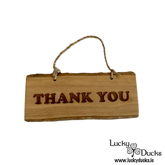 " Thank You" Duck sign