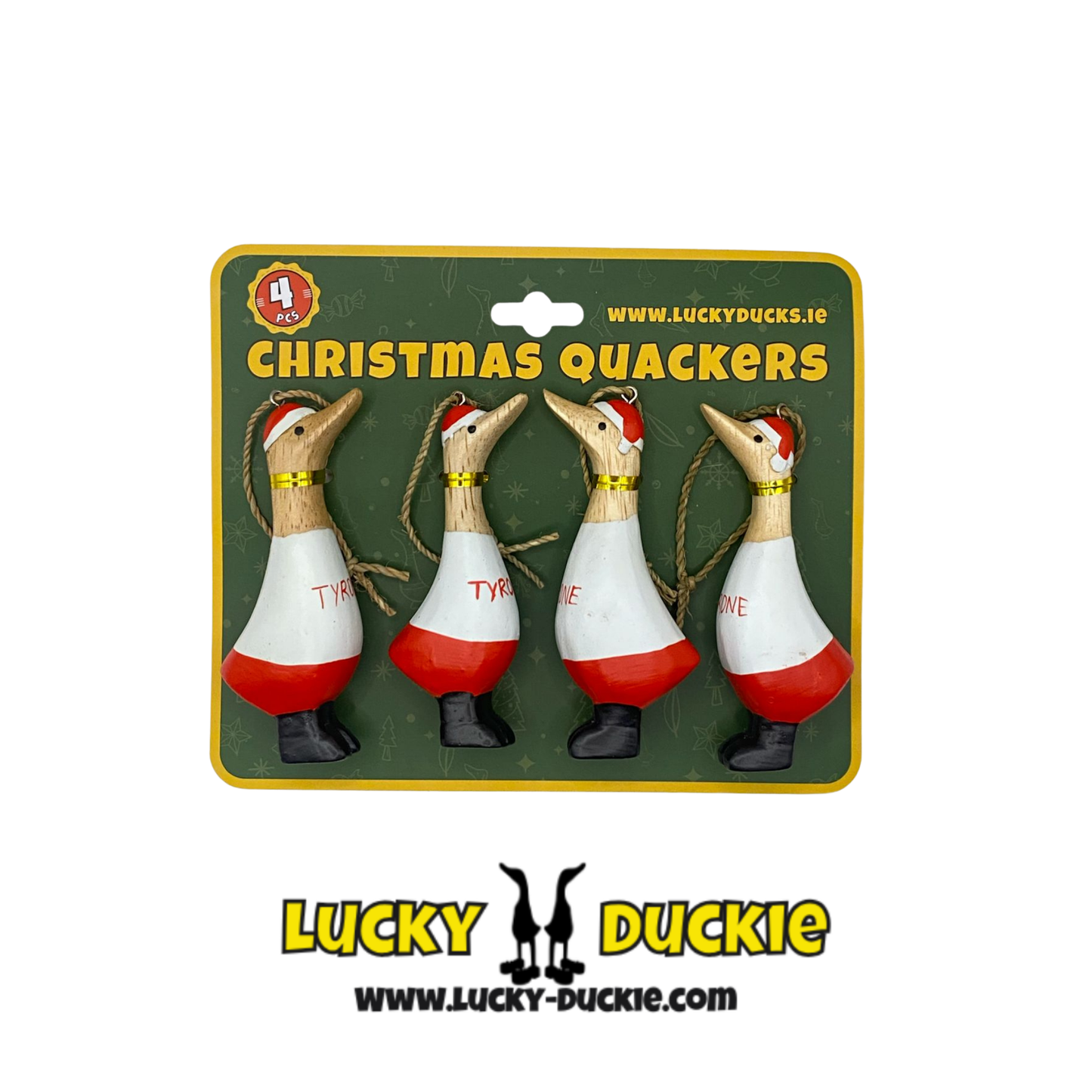 Tyrone Christmas Quackers, Tree Decor