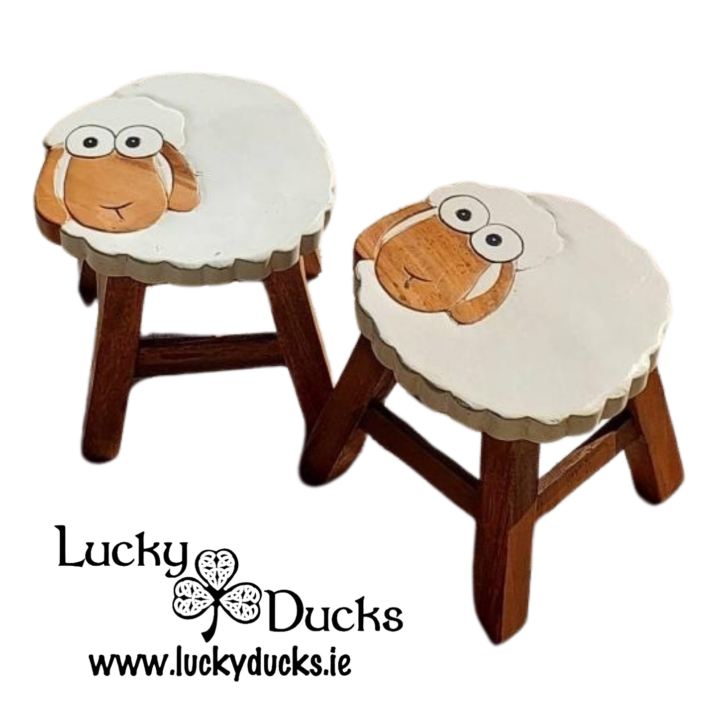 White Sheep Kids stool