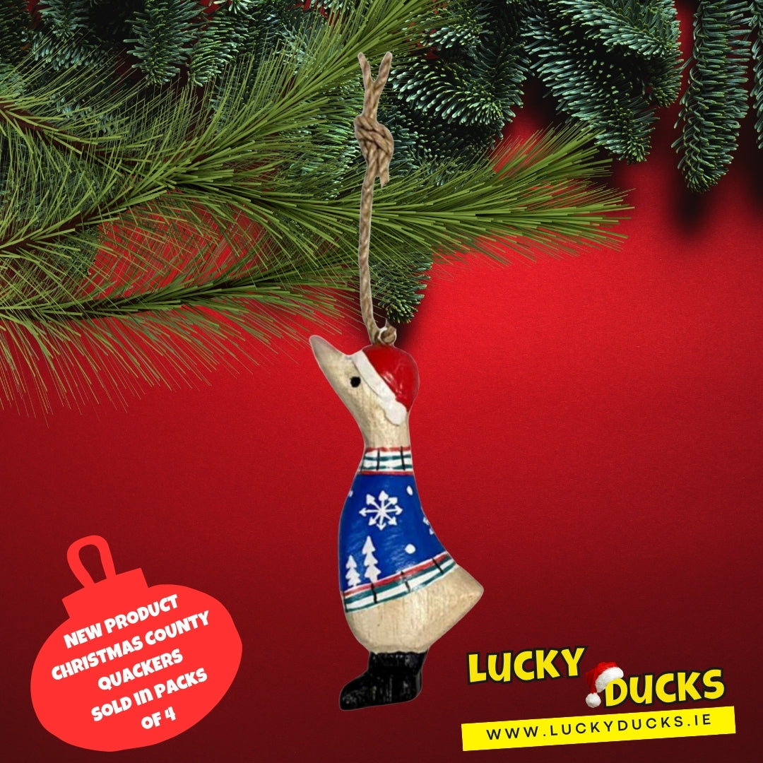 Quacking Christmas Tree decor