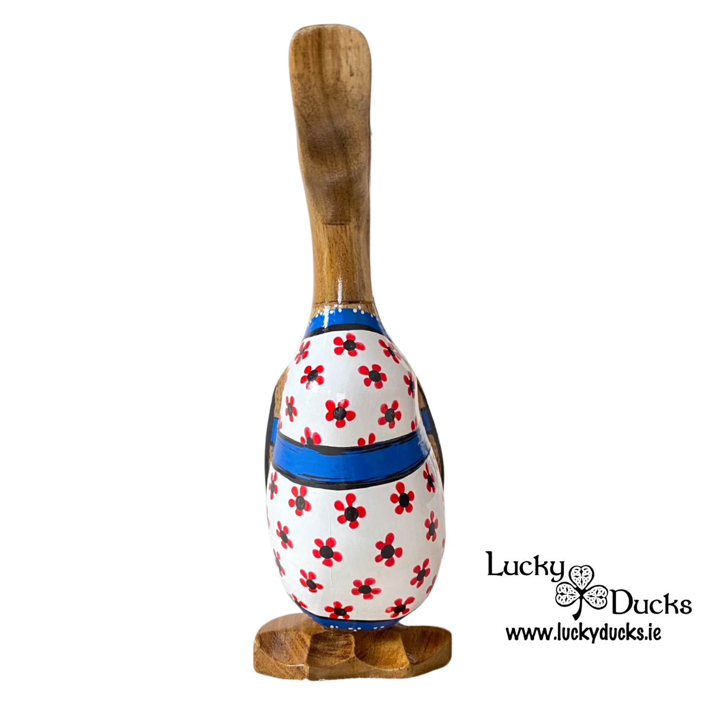 Mommy Duckling Flower Apron