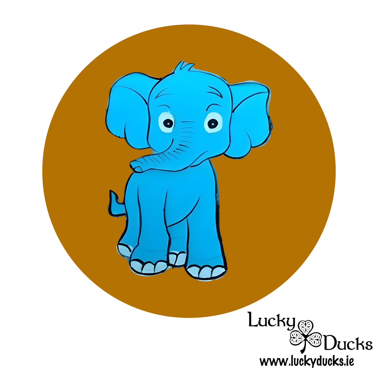 Blue Elephant Kids stool