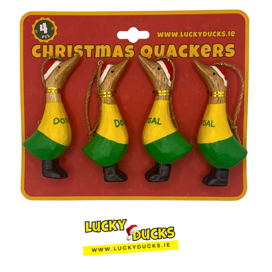 Donegal Christmas Quackers, Tree Decor