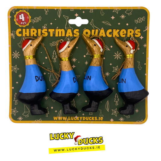 Dublin Christmas Quackers, Tree Decor