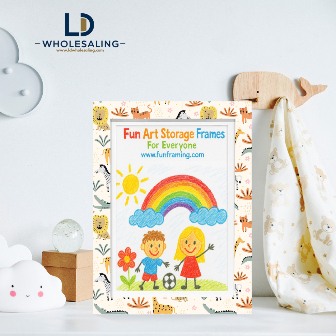 Kids Art Frame A4 Animals