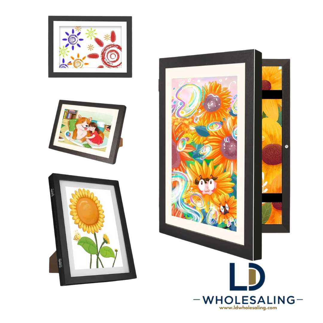 Kids Art Frame A3 Black
