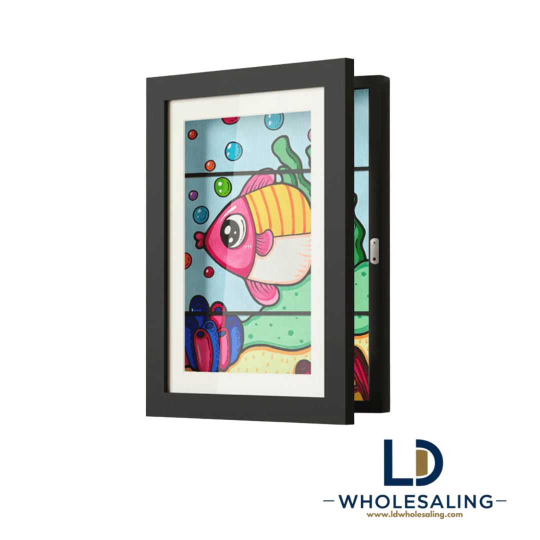 Kids Art Frame A3 Black