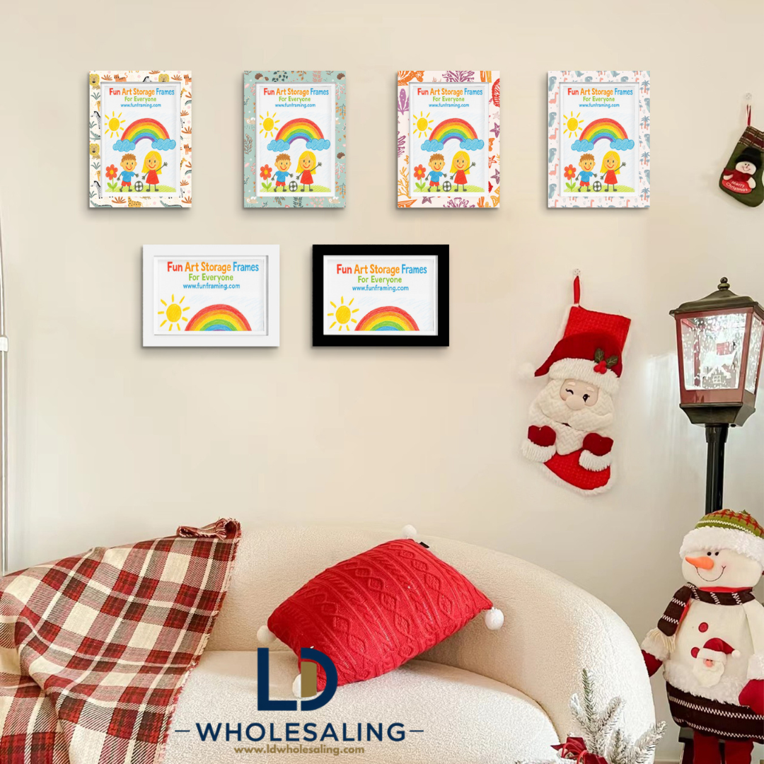 Kids Art Frame A4 Black