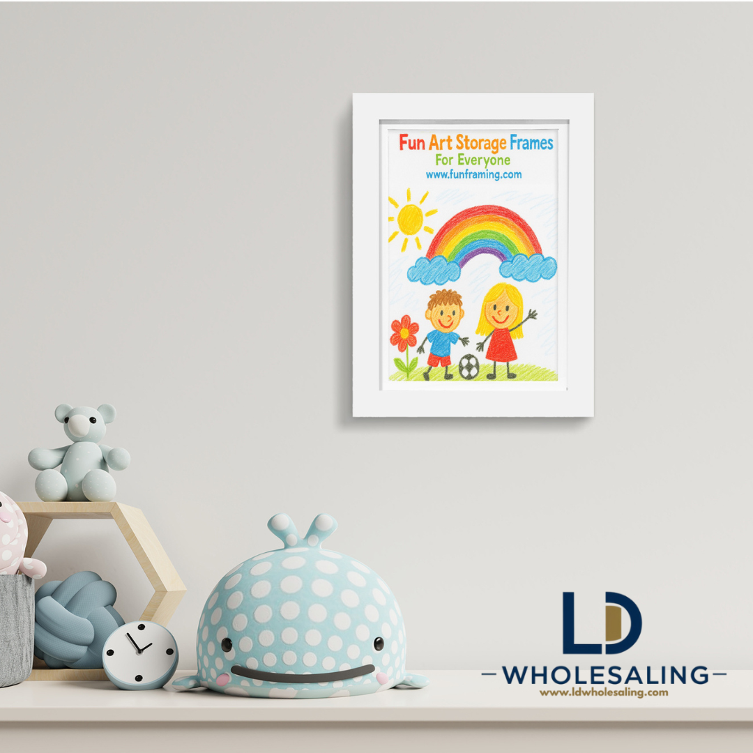 Kids Art Frame A3 White