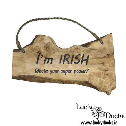 I'm Irish