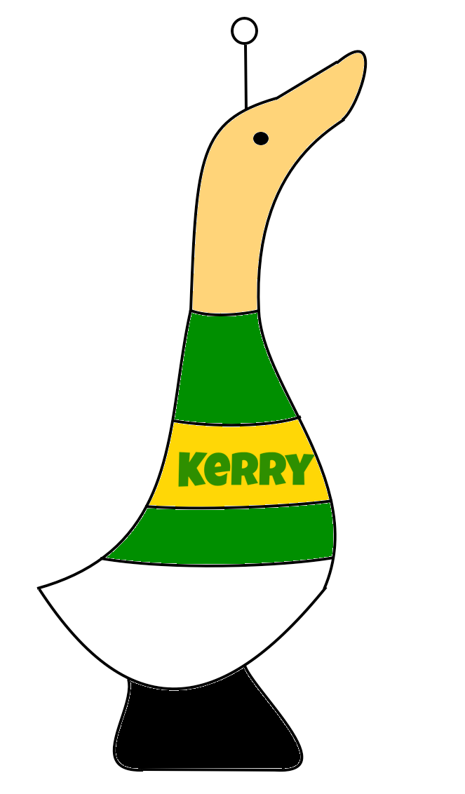 Kerry Quack Key Ring