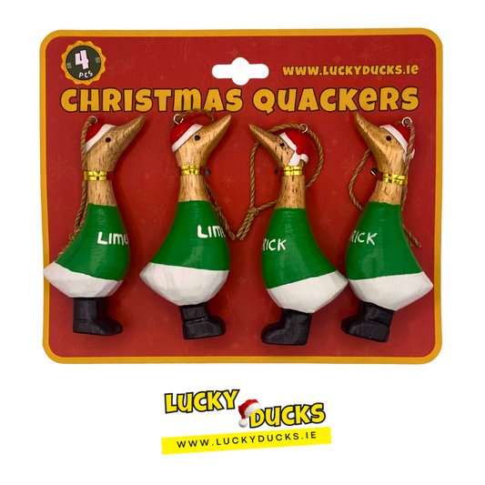 Limerick Christmas Quackers, Tree Decor