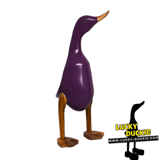 Purple Webbed Duck 30 cm