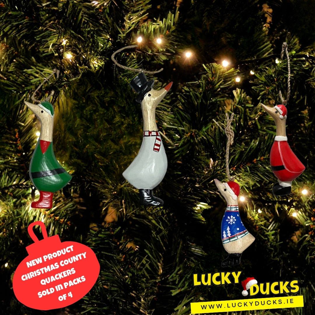 Quacking Christmas Tree decor