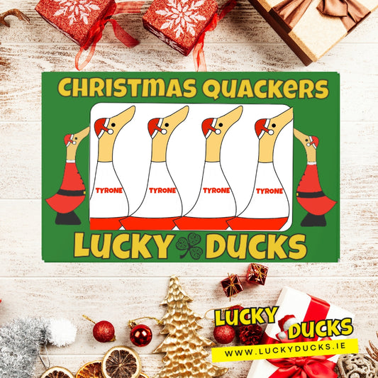 Tyrone quacking Christmas set