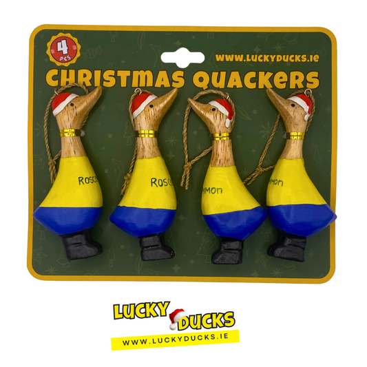 Roscommon Christmas Quackers, Tree Decor