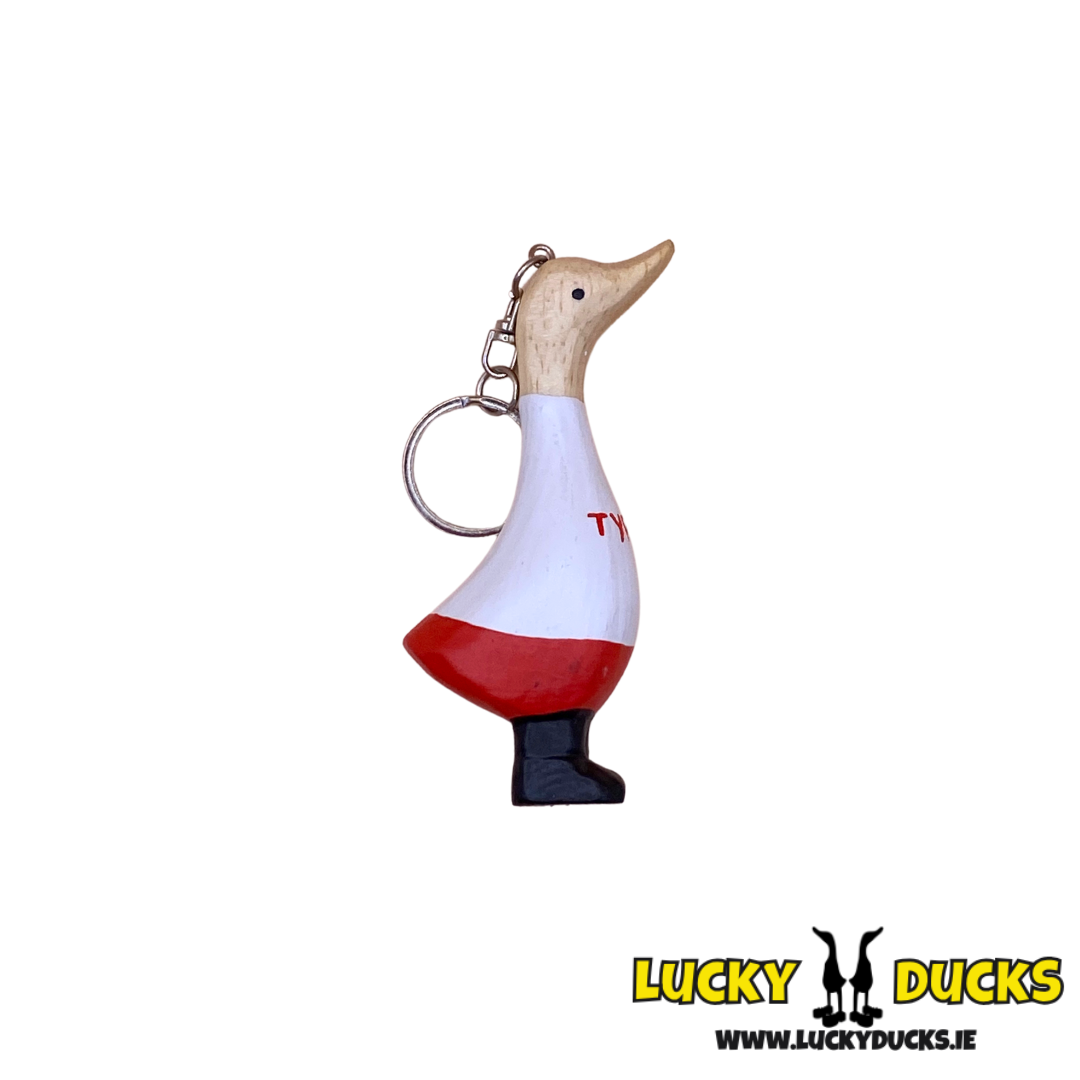 Tyrone Quacking Keyring
