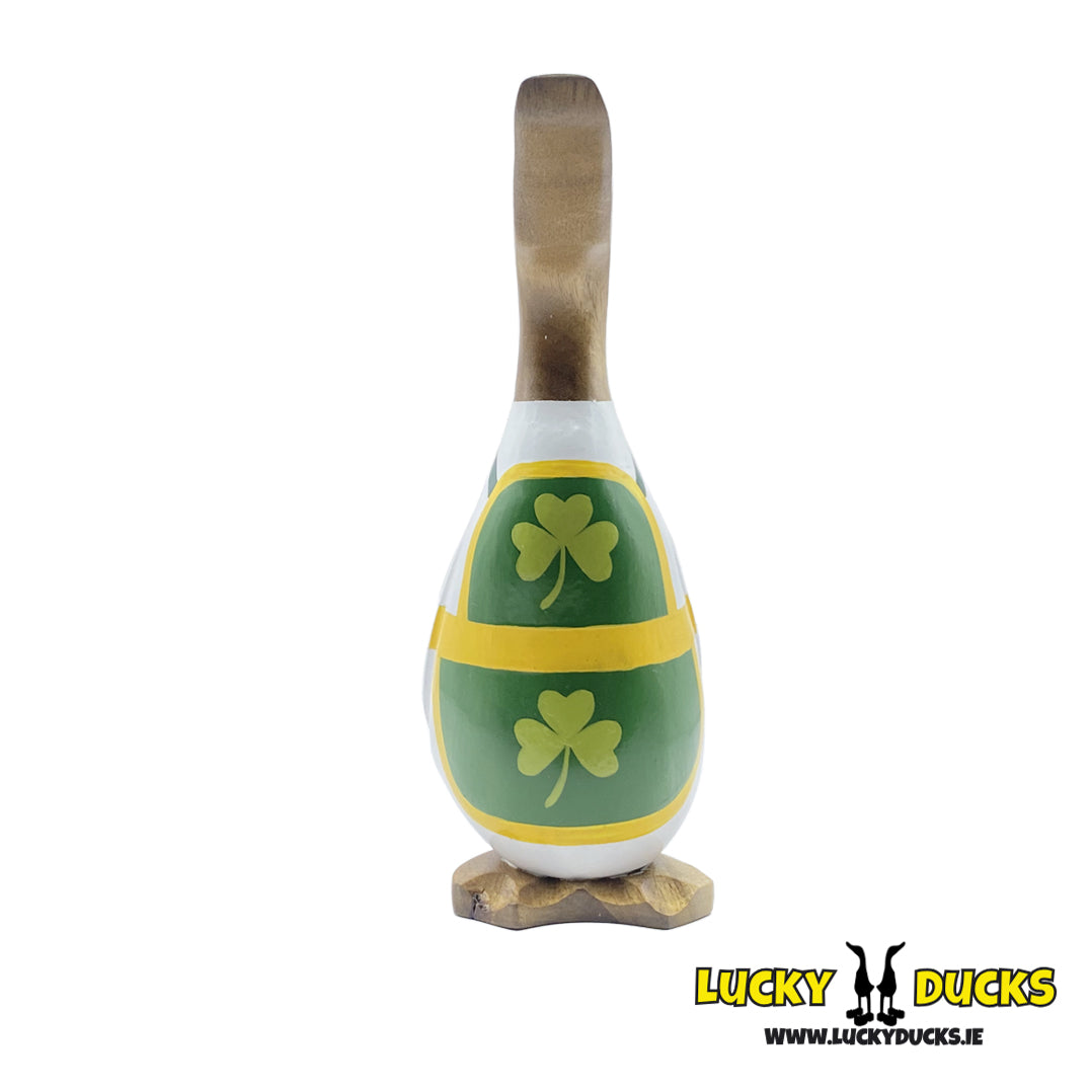 Mommy Duckling with Shamrocks