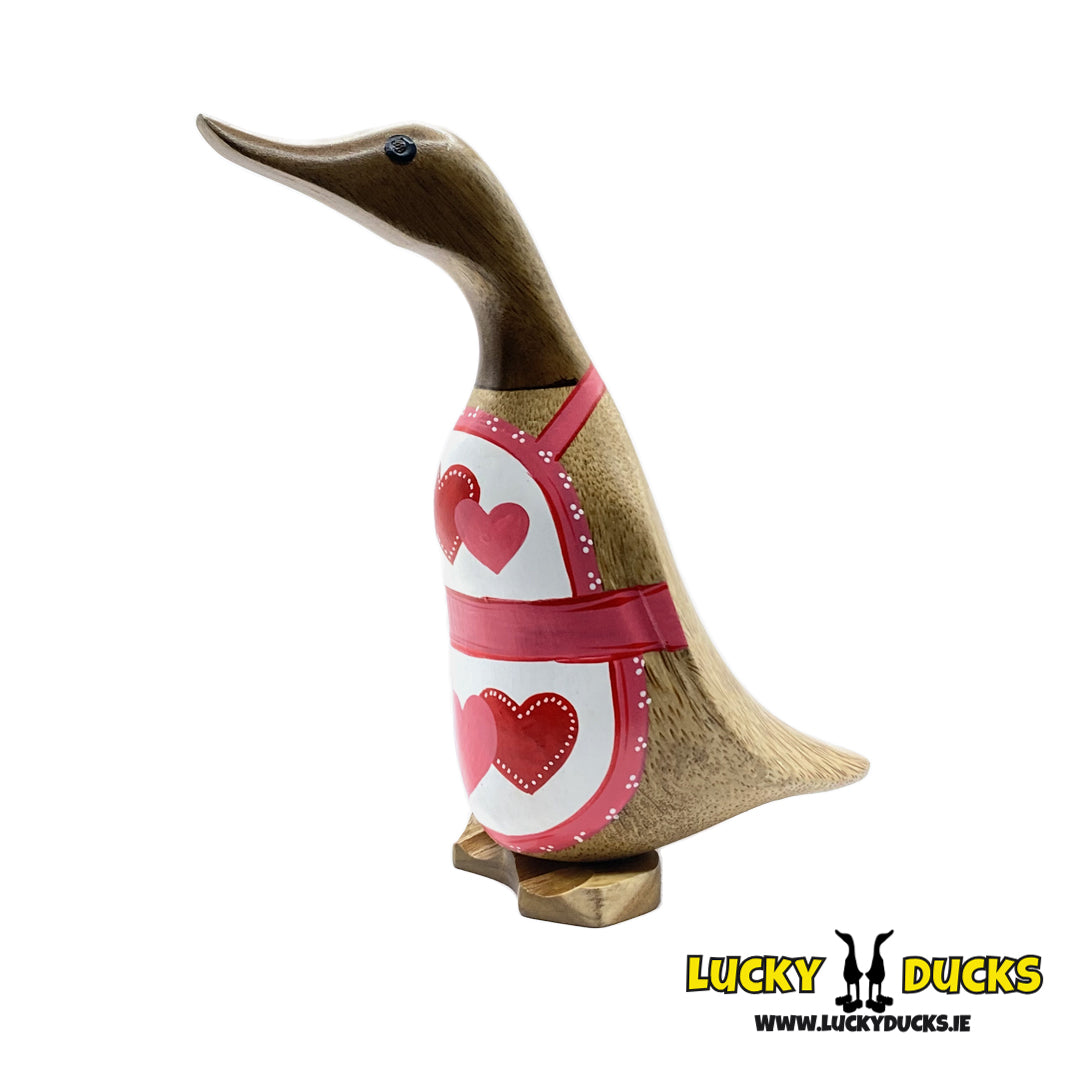 Mommy Duckling with Hearts