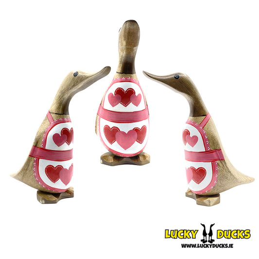 Mommy Duckling with Hearts