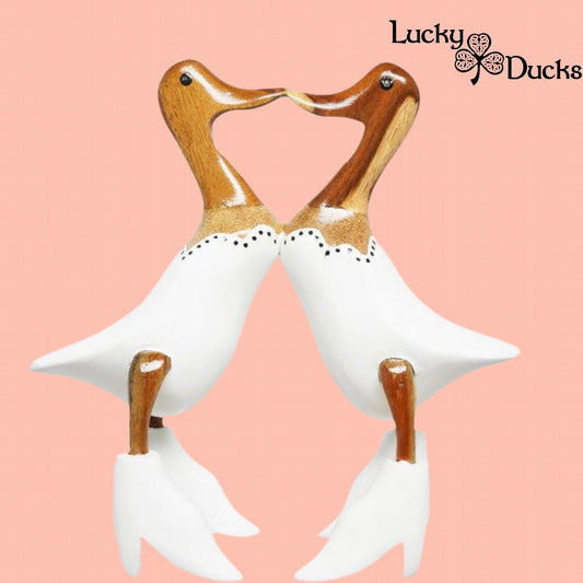 Mrs & Mrs Kissing Duck