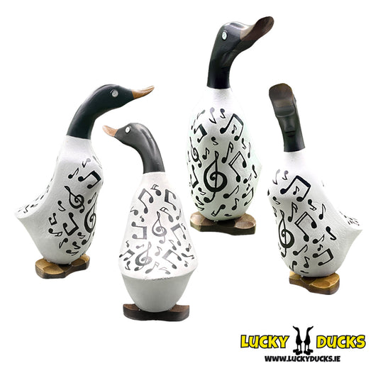 Music Duckling White & Black
